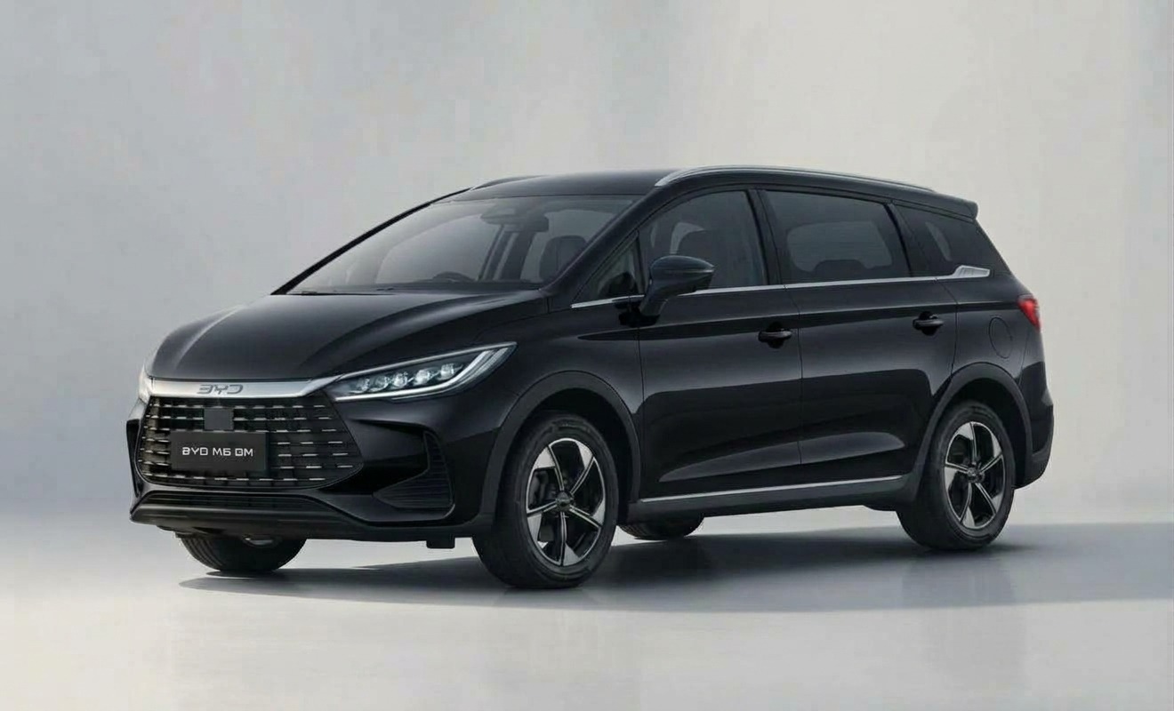 BYD M6 DM Quantum Black